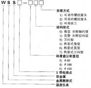 WSS-511徑向雙金屬溫度計(jì)，上海紫怡三廠雙金屬溫度計(jì)
